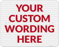 Custom Sign, Personalized Metal Signs, Customize by SigoSigns