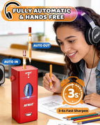 AFMAT Electric Pencil Sharpener, Rechargeable & Cordless, Fully Automatic - Image 2