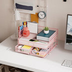 Marbrasse 3 Tier Mesh Desk Organizer - Image 2