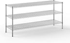 Regal Altair 21" Deep x 72" Wide x 34" Height Wire Shelving Kit | 3-Tier | NSF by Regal+Altair