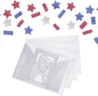 Marspark 21 Pieces Clear Stamp and Die Storage Bag Pockets Resealable Plastic - Image 7