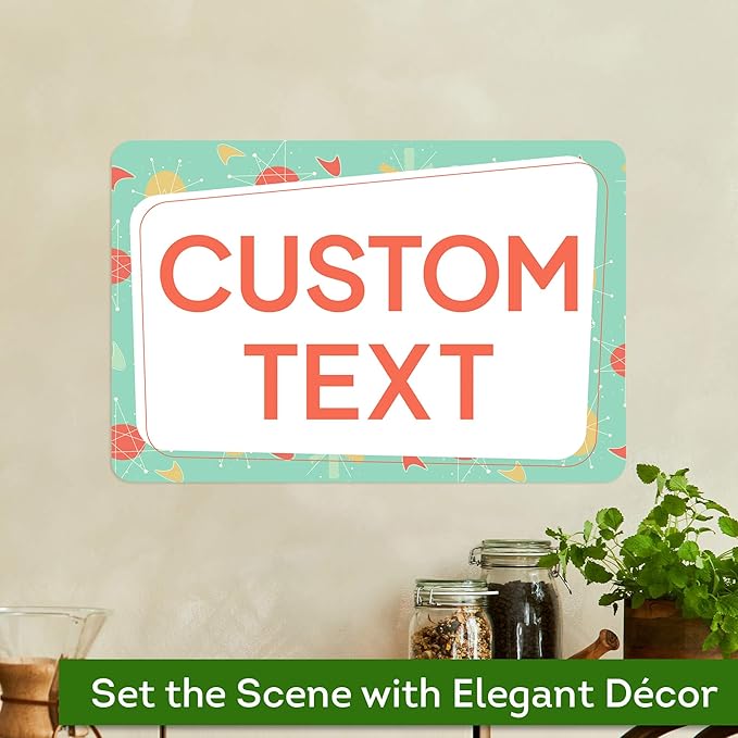 Custom Sign, Custom Street Sign, 11 Font Colors, 13 Font Styles, 4 Hole Options - Image 4