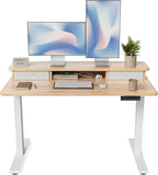 FEZIBO 48 x 24 Inch Height Adjustable Electric Standing Desk by FEZIBO