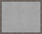 Amanti Art Grey Framed Magnetic Board 35x43 X-Large Vision Board by AmantiArt