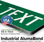 Custom Street Sign, Road and Address Sign, 8 Colors, Reflective Option - Image 3
