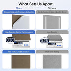 UNECHO 12 Pack 12" X 12" X 0.4" Acoustic Panels - Image 4