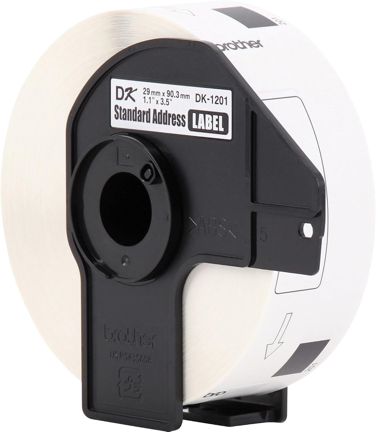 Brother Genuine DK1201 Die-Cut Standard Rolled Address Labels for QL Printers, (DK1201)