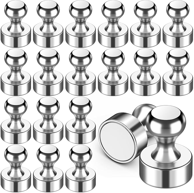 VNDUEEY 20Pcs Fridge Magnets Refrigerator Magnets, Strong Whiteboard Magnets by VNDUEEY