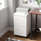 Letaya 2 Drawer Mobile File Cabinet - Image 7