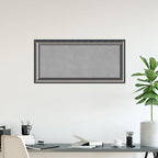Amanti Art Silver Framed Magnetic Board 26x54 Oversize Vision Board - Image 5