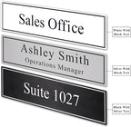 2" x 8" Personalized Office Aluminum Name Plates, Custom Elegant Name Plates - Image 3