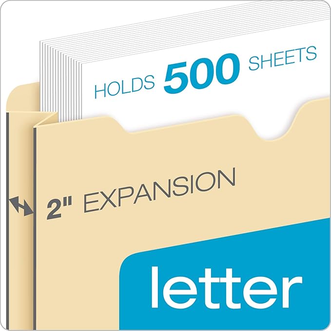 Pendaflex File Jackets, Color File Folders - Image 3