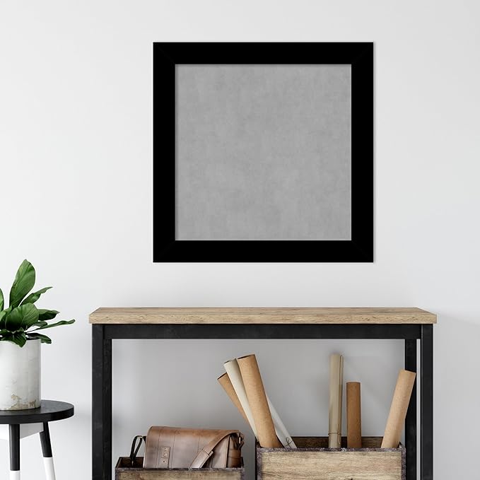 Amanti Art Black Framed Magnetic Board 29x29 Medium Vision Board - Image 5