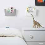 YOHOM No Drilling File Holder Wall Mails Magazines Organizer Adhesive Door Mount - Image 4