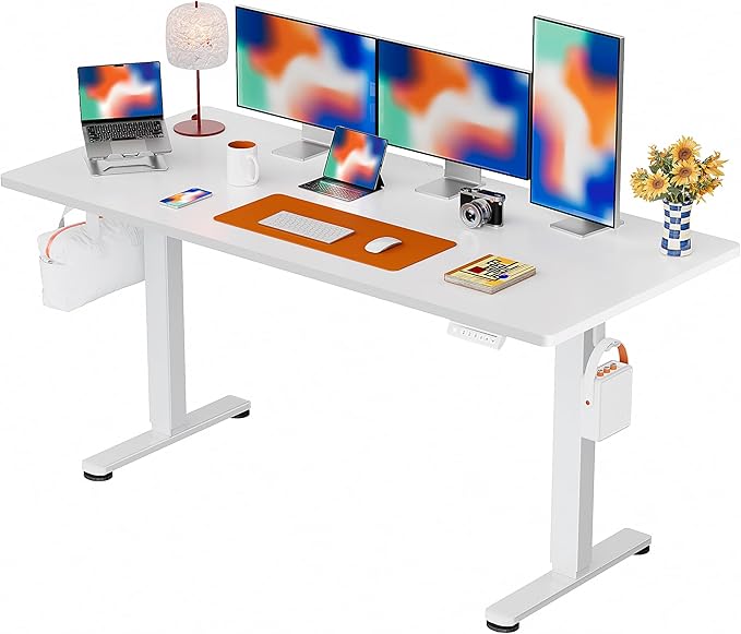 ErGear Height Adjustable Electric Standing Desk, 71 x 30 Inches Sit Stand up by ErGear