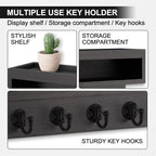 Lucundm Key and Mail Holder Wall Mount, Key Hanger - Image 4
