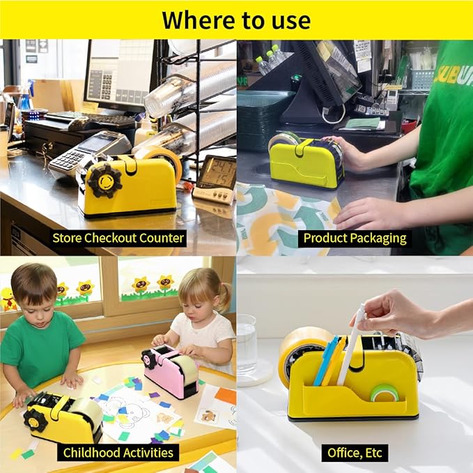 Multi-Section Tape Dispenser ZO-508: Innovative Cutter - Image 5