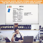 H-Qprobd Dry Erase Board for Wall 60"x40" Aluminum Presentation Magnetic - Image 6