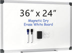 VUSIGN 36" x 24" Magnetic Whiteboard by VUSIGN