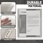 Teling 12 Pack Punchless Clamp Binder Folder 8.5 x 11 Inch Ringless Binder Holds - Image 3