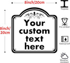 custom garden sign, Custom Indoor/Outdoor Decorative Sign，Aluminum Weatherproof - Image 2