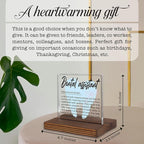 Dental Assistant Gifts, Thank You Desk Sign - Image 4