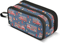 BOENLE Fire Trucks Pencil Case Box Boys Girls Large Pencil Pouch by BOENLE-WELCOMEYOURCOMING