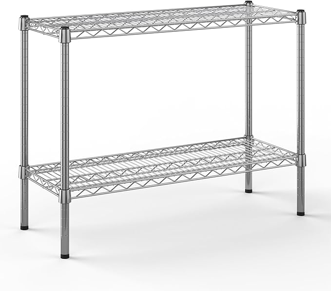 Regal Altair 14" Deep x 36" Wide x 27" Height Wire Shelving Kit | 2-Tier | NSF by Regal+Altair
