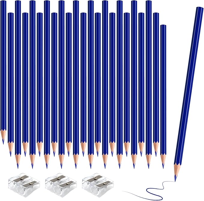 sqzrmdcg 36 PCS DurkBlue Colored Pencils, Pre-sharpened Professional Wooden Art by Unknown