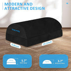 StepLively Foot Rest for Under Desk at Work, Comfortable Foot Stool - Image 4
