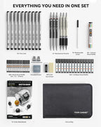 Four Candies 52pcs Art Supplies Sketching & Drawing Kit - Image 9