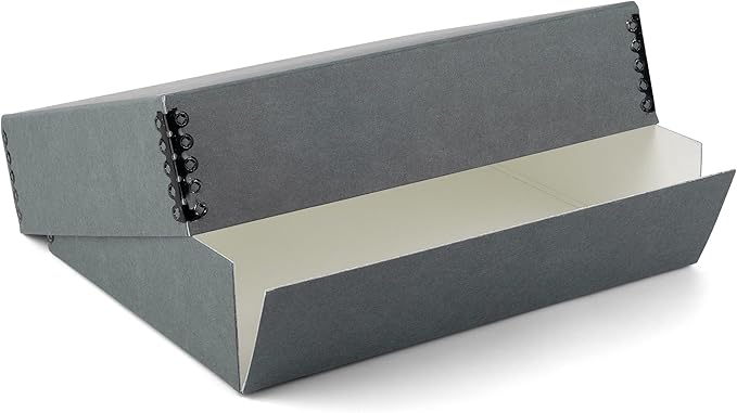 Lineco Museum Archival Storage Box, 16.75x20.75x3 in. Drop Front Design. by Lineco