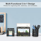 EasyPAG Desk Organizers and Accessories 3 Pieces Office Organizer Set - Image 2