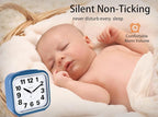 Tinload 5.5" Large No Ticking Analog Alarm Clock, Silent Readable - Image 3