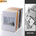 SANRUI Acrylic File Organizer, Compact Desk Organizer - Image 7