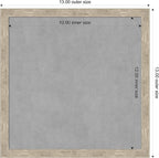 Amanti Art Silver Framed Magnetic Board 13x13 X-Small Vision Board - Image 4