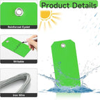 500 Pieces Plastic Shipping Tags - Image 3