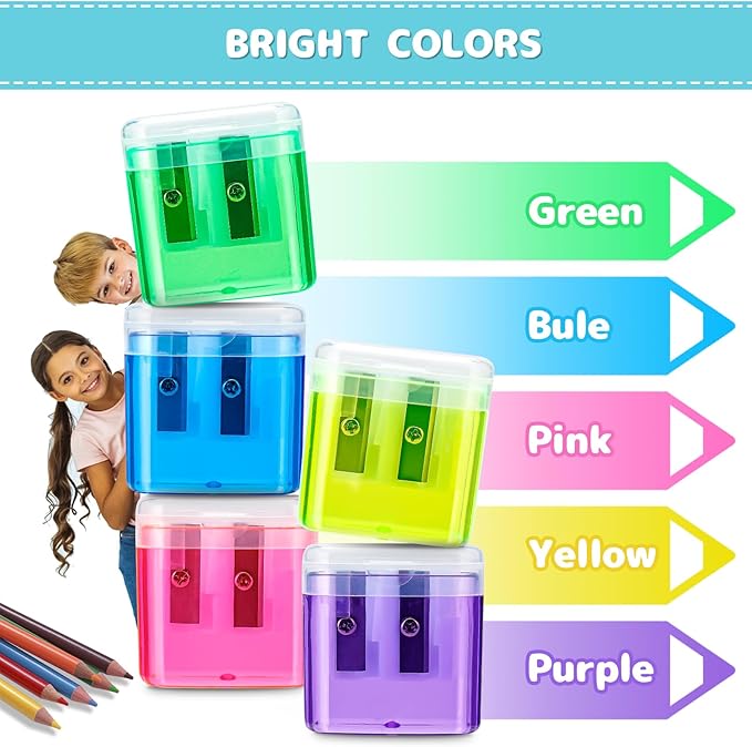 100 Pack Pencil Sharpeners Bulk - Image 5