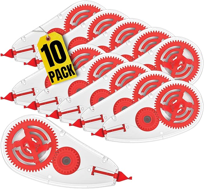 1InTheOffice Correction Tape, Correction Tape Roller by 1InTheOffice