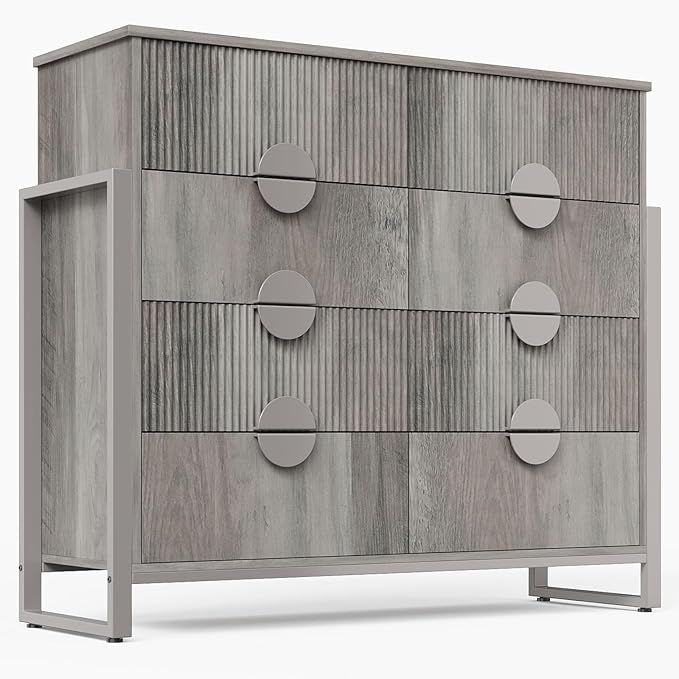 LGHM Fluted Dresser for Bedroom by WelcometoLGHMHome