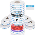 Perco Blue Reverse Print on White Grocery Labels to fit Monarch 1110 Price Gun by Perco