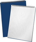 Engrowtic Top Spiral Graph Paper Notebooks 8.7 X11.4 Inch A4 Grid Paper Notepad by Engrowtic