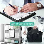 Geyee 16 Pcs Clipboard with Storage Plastic Foldable Nursing Clipboard Storage - Image 7