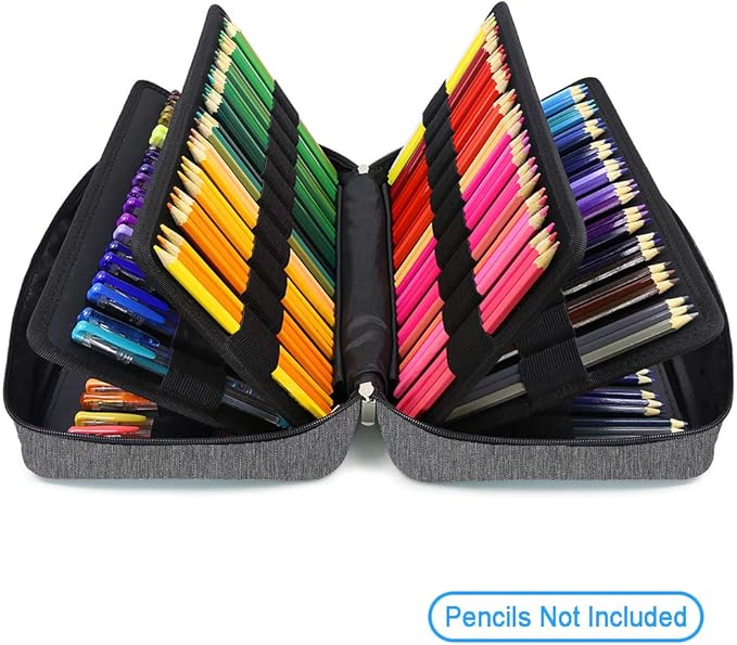 YOUSHARES Big Capacity Colored Pencil Case - Image 3
