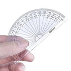 eBoot 28 Pack Clear 180 Degree Plastic Protractors - Image 4