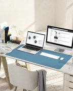 YSAGi Non-Slip Leather Desk Pad L Size, Waterproof Laptop Computer Desk - Image 2
