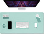 Auhoahsil Felt Desk Mat, Minimalist Large Mouse Pad XXL 35.5 x 15.7 in by Auhoahsil