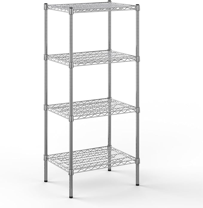 Regal Altair 18" Deep x 24" Wide x 54" Height Wire Shelving Kit | 4-Tier | NSF by Regal+Altair