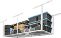fleximounts 3x8 overhead garage ceiling storage rack organization, main product view