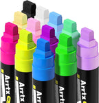 Arrtx Acrylic Jumbo Markers 10mm Broad Tips Acrylic Paint Pens by Arrtx